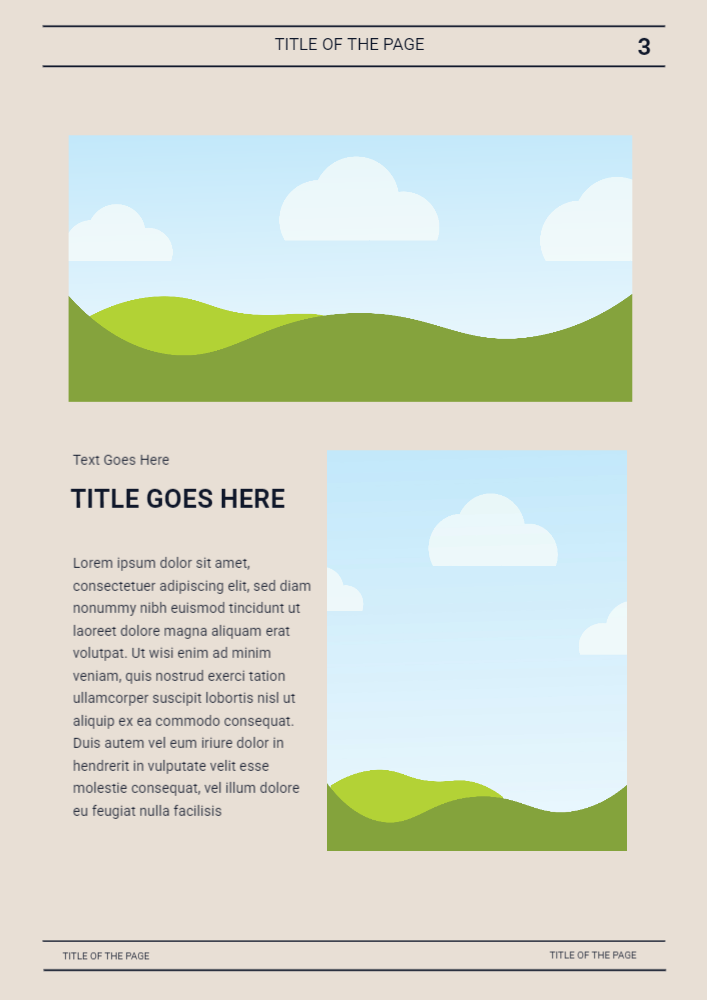 Brochure Inner Page Design 003