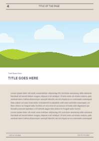 Brochure Inner Page Design 004
