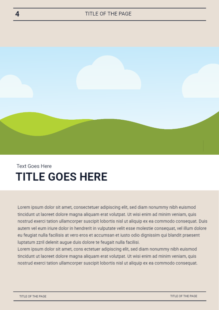 Brochure Inner Page Design 004