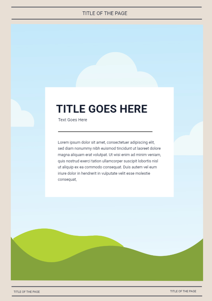 Brochure Inner Page Design 007