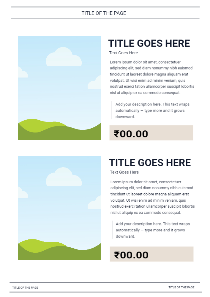 Brochure Inner Page Design 011