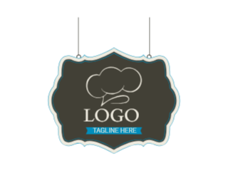 Restaurant Logo Badges