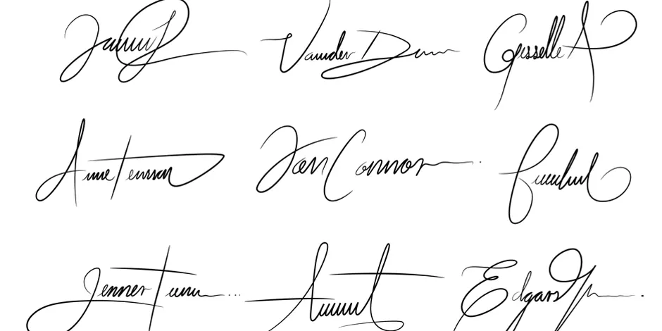 Custom Signature Logo Design